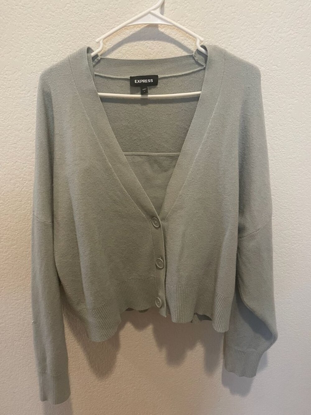 Express Business Causal Cardigan Set
